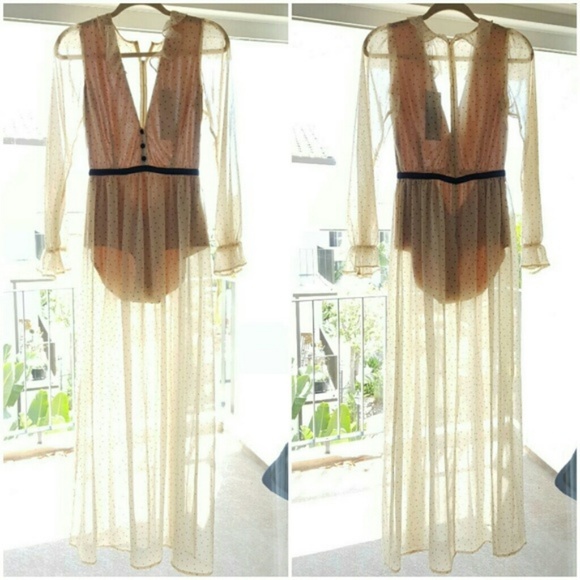 🔥LAST 1🔥NWT FOR LOVE & LEMONS MAXI DRESS - Picture 3 of 4